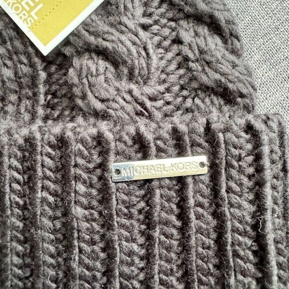 Michael Kors Women's Cable Knit Hat New One Size - Picture 2 of 7